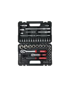 WURTH Set nasadnih ključeva 1/4'';1/2''6ug Red Stripe 72kom - 5763100072