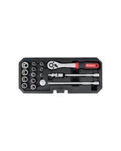 WURTH Set nasadnih ključeva 1/4''6ugaoni Red Stripe 17kom - 5763114017