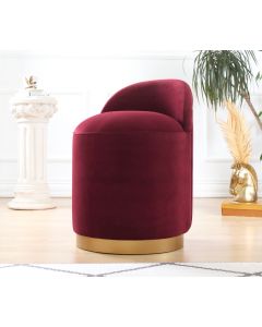 ATELIER DEL SOFA Tabure Dover, crvena