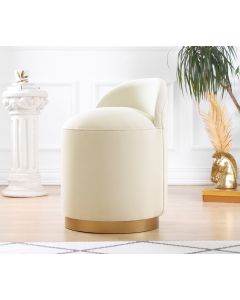 ATELIER DEL SOFA Tabure Dover, krem