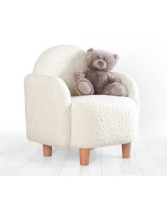 ATELIER DEL SOFA Fotelja za decu Moylo, bela - 209FLF1116