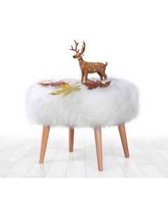 ATELIER DEL SOFA Tabure Deer, bela