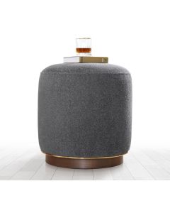 ATELIER DEL SOFA Tabure Zeone, siva