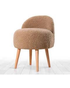 ATELIER DEL SOFA Tabure Rufmee, braon