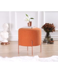 ATELIER DEL SOFA Tabure Copper 42, narandžasta