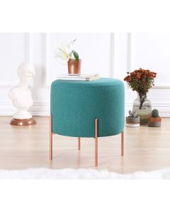 ATELIER DEL SOFA Tabure Copper 45, zelena