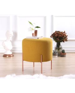 ATELIER DEL SOFA Tabure Copper 49, žuta