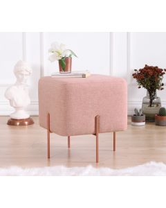 ATELIER DEL SOFA Tabure Copper 56, roze