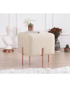 ATELIER DEL SOFA Tabure Copper 58, krem