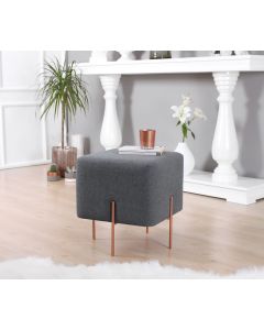 ATELIER DEL SOFA Tabure Copper 59, tamnosiva