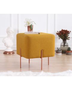 ATELIER DEL SOFA Tabure Copper 61, žuta