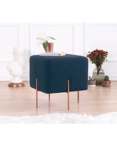 ATELIER DEL SOFA Tabure Copper 62, tamnoplava