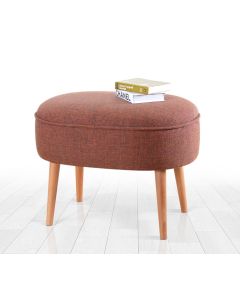 ATELIER DEL SOFA Tabure Timoon, crvena