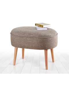 ATELIER DEL SOFA Tabure Timoon, braon