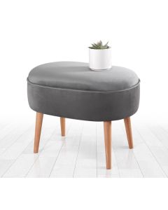 ATELIER DEL SOFA Tabure Moile, siva