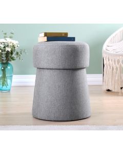 ATELIER DEL SOFA Tabure Beans, svetlosiva