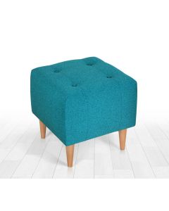 ATELIER DEL SOFA Tabure Tomp, tirkizna