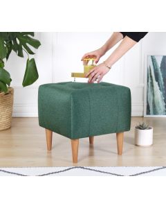 ATELIER DEL SOFA Tabure Tomp v2, zelena