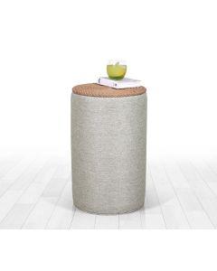 ATELIER DEL SOFA Tabure Filika, siva