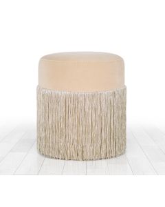 ATELIER DEL SOFA Tabure Merkur, krem