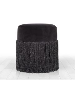 ATELIER DEL SOFA Tabure Merkur, crna