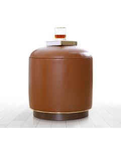 ATELIER DEL SOFA Tabure Milotte, braon