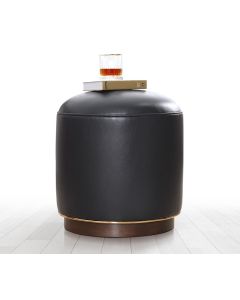 ATELIER DEL SOFA Tabure Milotte, antracit