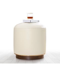 ATELIER DEL SOFA Tabure Milotte, krem