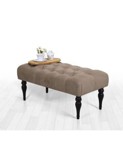 ATELIER DEL SOFA Klupa Missus, braon