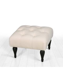 ATELIER DEL SOFA Tabure Floral, krem