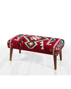 ATELIER DEL SOFA Tabure Vezir, crvena