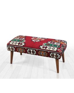 ATELIER DEL SOFA Tabure Vezir v2, crvena