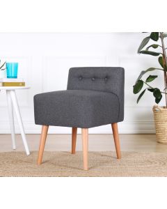 ATELIER DEL SOFA Tabure sa naslonom Moouv 9104, siva