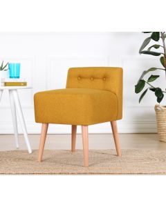 ATELIER DEL SOFA Tabure sa naslonom Moouv 9101, žuta