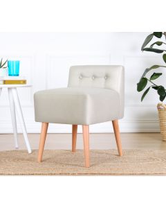 ATELIER DEL SOFA Tabure sa naslonom Moouv 9103, krem