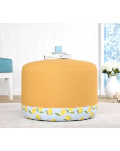 ATELIER DEL SOFA Tabure Lagone 8851, žuta