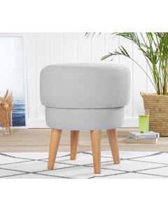 ATELIER DEL SOFA Tabure Veccio, svetlosiva