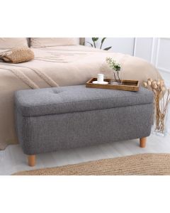 ATELIER DEL SOFA Tabure Rocio, tamnosiva