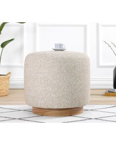 ATELIER DEL SOFA Tabure Cheriton Puf, bež