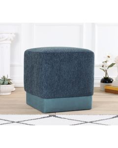 ATELIER DEL SOFA Tabure Borgot, plava