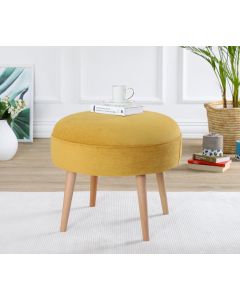 ATELIER DEL SOFA Tabure Romley, žuta