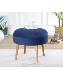 ATELIER DEL SOFA Tabure Romley, tamno plava