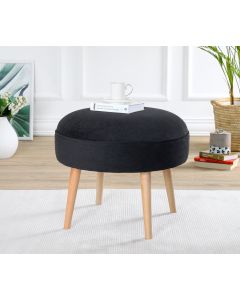 ATELIER DEL SOFA Tabure Romley, crna