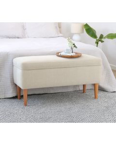 ATELIER DEL SOFA Tabure Glend, krem