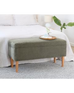 ATELIER DEL SOFA Tabure Glend, zelena