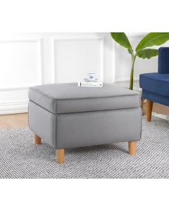 ATELIER DEL SOFA Tabure Roscen, siva