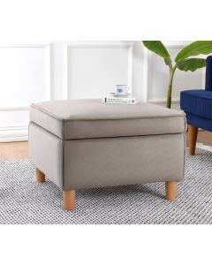 ATELIER DEL SOFA Tabure Roscen, braon