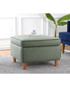 ATELIER DEL SOFA Tabure Roscen, zelena