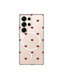Maska za Samsung S938B Galaxy S25 Ultra Red Hearts Print Magsafe