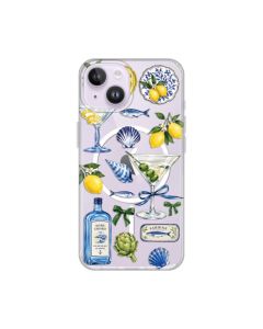 Maska za iPhone 13/14 6.1 Mediterranean Martini Print Magsafe